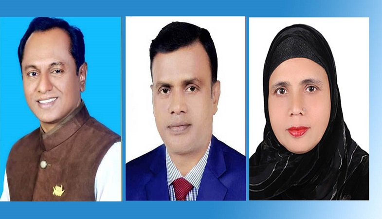 বাসাইলে কাজী অলিদ, সাংবাদিক শহীদুল ও রেখা’র জয়